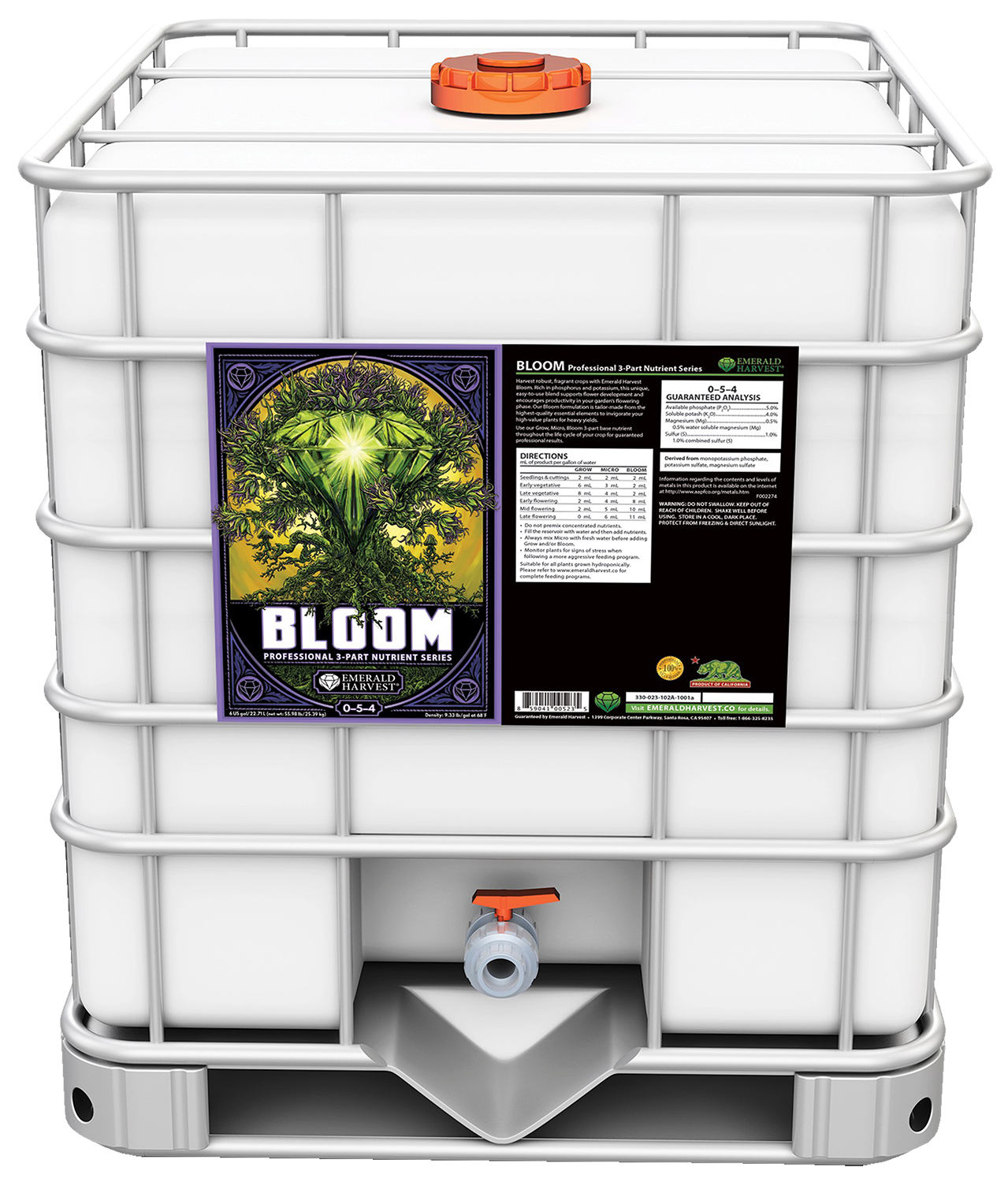 3d water tank cube