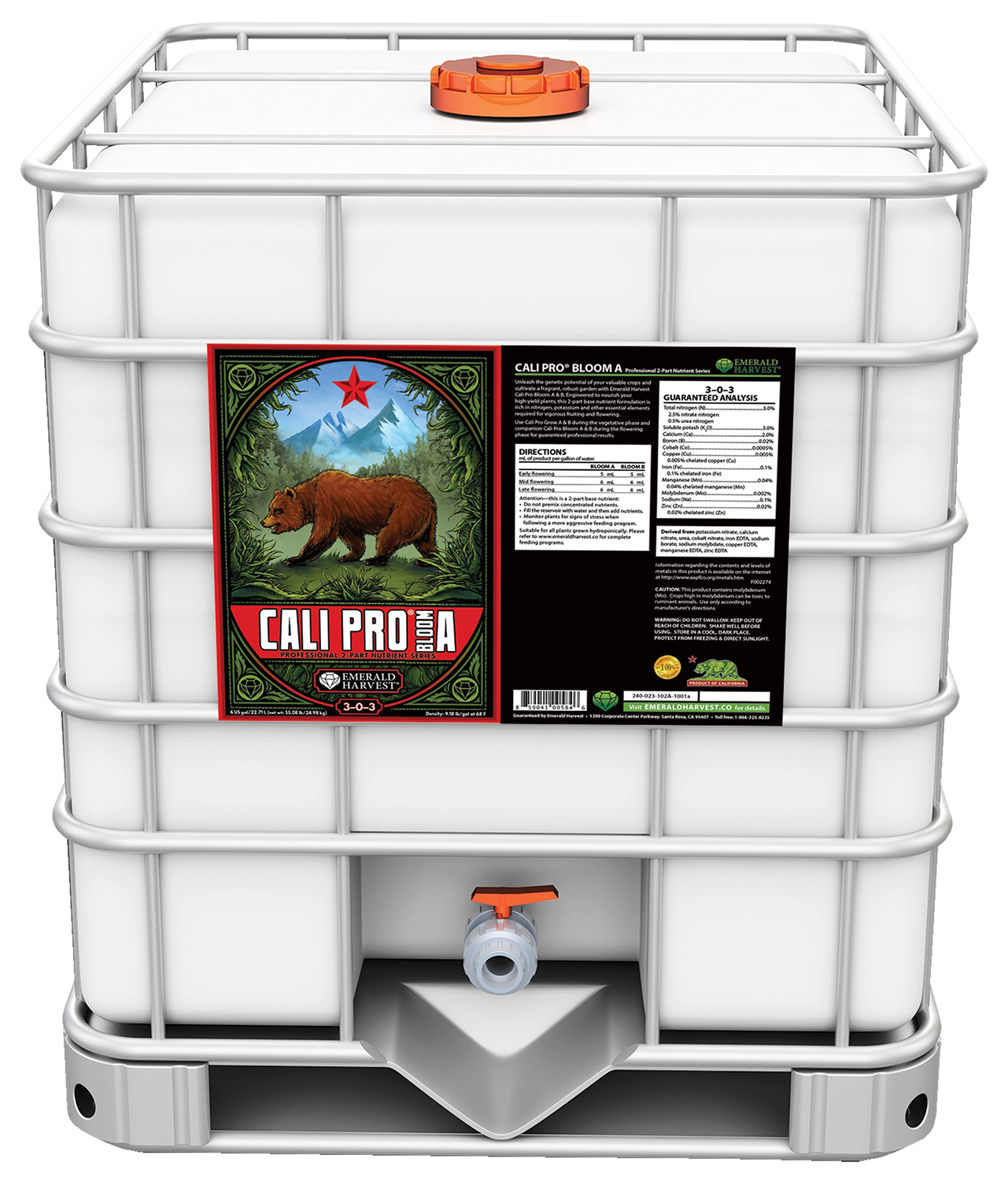 3d water tank cube