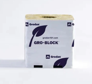 Gro-Block Improved GR10 – Large 4″ (4x4x4) w/ Hole – Strip – Carton