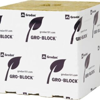Gro-Block Improved GR10 – Large 4″ (4x4x4) w/ Hole – Strip – Carton